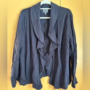 The Limited Navy Cardigan